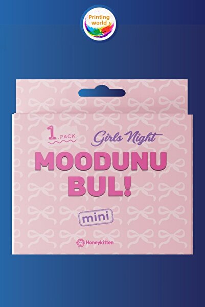 fırsatlar diyarı Find the Mode Girls Night Game Cards Mini 1St Pack