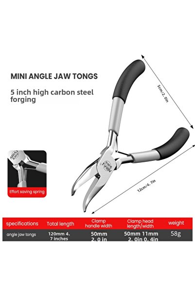 Choice كماشة الانحناء 2248 كماشة القطع الصغيرة متعددة الوظائف لقطع الأسلاك ال...