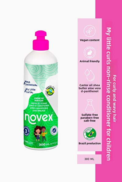 NOVEX My Little Curls - 300ml Leave-In Hair Care Cream for Children