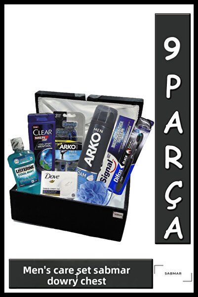 NIVEA 2022061 Комплект черен мъжки пакет Hc - пакет за годеж, пакет със зестра и младоженец, сандък със зестра