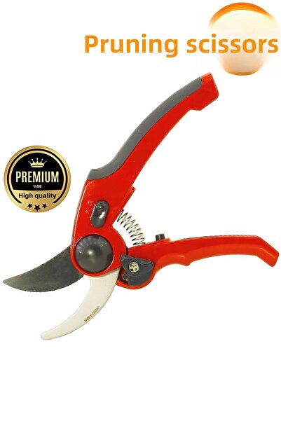 Badem10 Garden Vineyard Pruning Shears Plant Flower Rose Tree Grape Chubby Branch Cutting Blade Shears 230 Mm