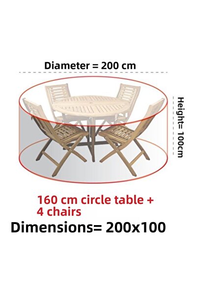 Homaks Furniture Protection Cover Diameter:200 H:100