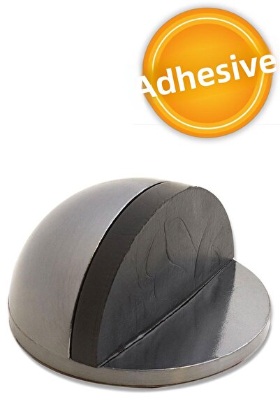 Badem10 Butuc de ușă adeziv Semi-lună Opritor Tampon Metal Opritor de ușă Opr...