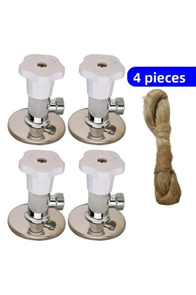 Aral 4 Pieces of Sand Tap Bidet - Plastic Cover, Compatible with All Toilet a...