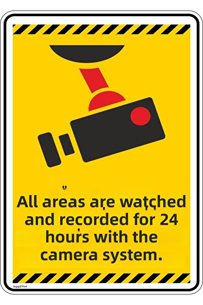 isgtabelam 25×35 سم / مركب/يتم مراقبة وتسجيل جميع المناطق على مدار 24 ساعة مع...