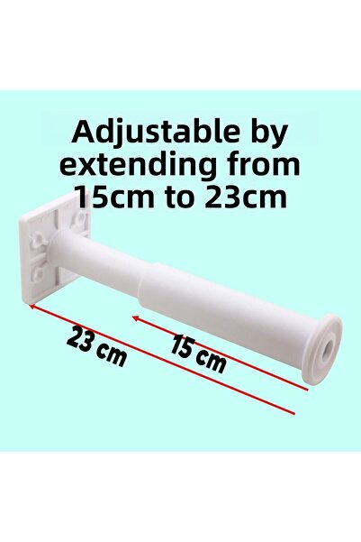 Badem10 (4 bucăți) Suport reglabil 15 cm Mobilier alb Canapea Fotoliu Baza de ridicare Picior de ridicare