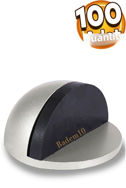 Badem10 نصف القمر لاصق مقبض الباب سدادة الوفير وقف سدادة معدنية حامل حامل رما...