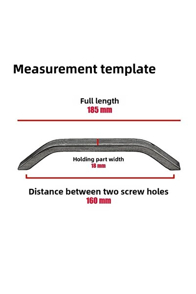Badem10 Sertar de bucătărie Bermuda, cu mânere din metal bronz (160 MM-16,0 CM)