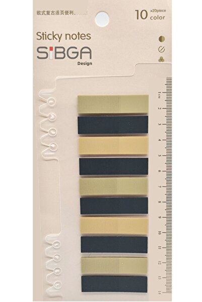 sibga tasarım Post-it colorat transparent Post-it Post-it. Semn de carte Semn de carte Postit Autocolant Hârtie de notițe 200 de coli