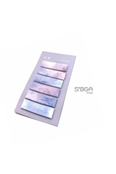 sibga tasarım Color Postit Post-it Post ItBookmark Bookmark Sticker Note Paper Paper Postit 120 Sheets