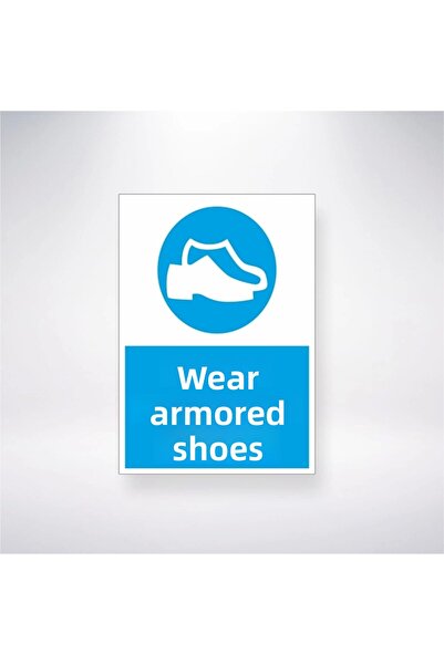 Reysa Tasarım ملصق ارتداء الحذاء المدرع مقاس 20 × 28 سم