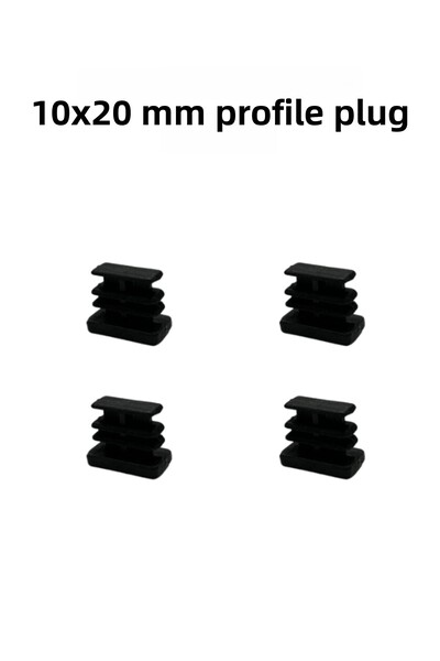 Hobbi 10x20 mm dop interior dreptunghiular pentru masă, scaun, masă, dop cu p...