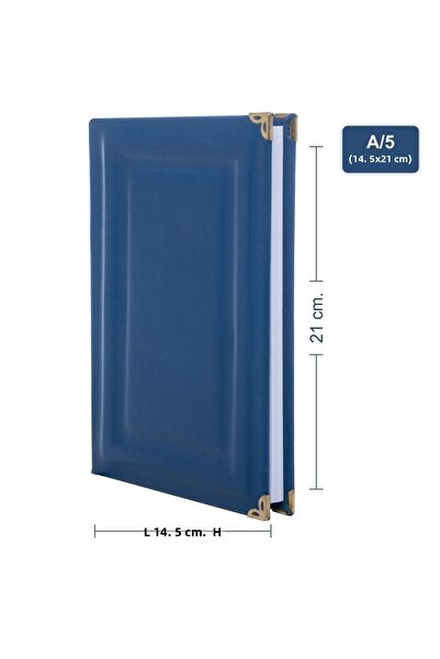 BİDEFTER Real Leather Binding, 100% Handmade, Hand Stitched (thread Stitching...