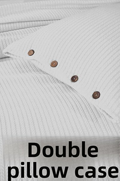 Cottonest Knitted Pattern Pillow Cover 2 Pcs