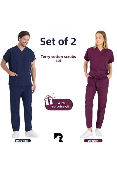 KARGA ÜNİFORMA SET DE 2 HEMOTIȚE - Set de uniforme unisex pentru asistentă me...