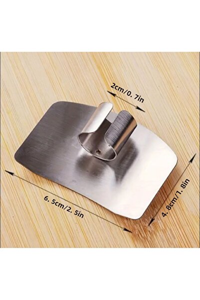 Home Stainless Steel Kitchen Finger Protector – Vegetable Chopping and Slicing Safety Apparatus