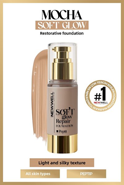 New Well Mocha Soft Glow Repair Foundation Soft Glow Repair Foundation 30 ml