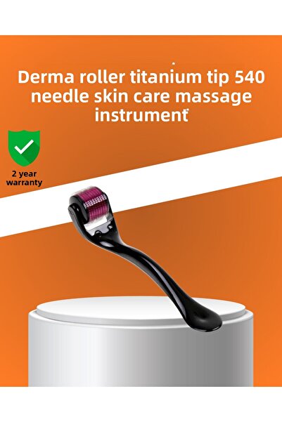 Clevora جهاز تجديد البشرة المنزلي الاحترافي من التيتانيوم ديرمارولر مع 540 إبرة