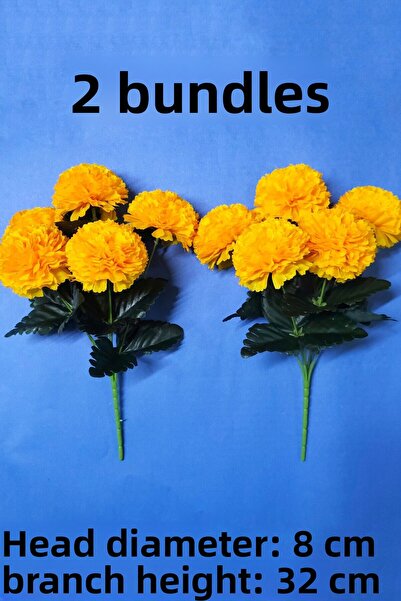 MD Aspiz Flowers 2 قطعة من زهرة الأقحوان الاصطناعية الفاخرة زهرة النجمة قرنفل...