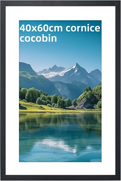 VipDeluXe إطار صورة من زجاج MDF وأكريليك من KoKoBin مع زجاج أكريليك غير قابل للكسر