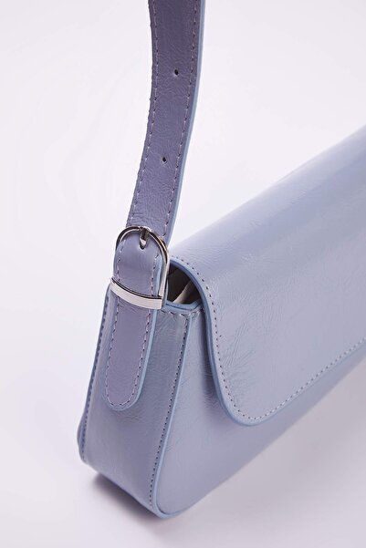 TRENDYOL SHOES Blue Women's Mini/Small City Shoulder Bag Takss25Oc00035