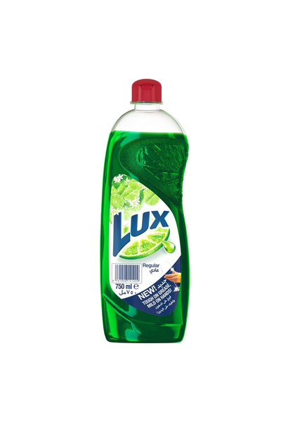LUX Dishwashing Liquid Regular 750ml – Powerful Grease-Cutting Dish Cleaner