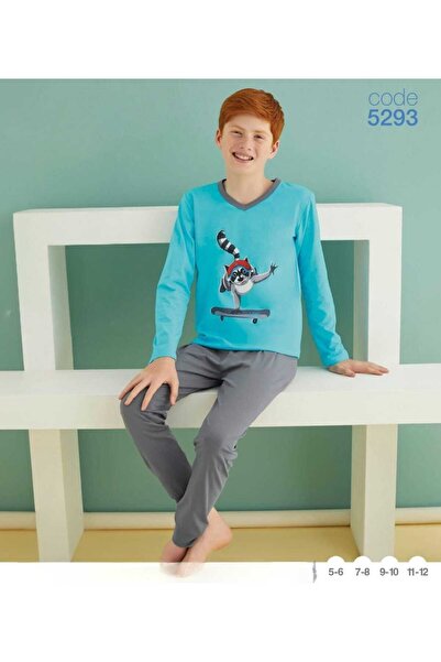 LARICE بيجاما ولادي كم طويل