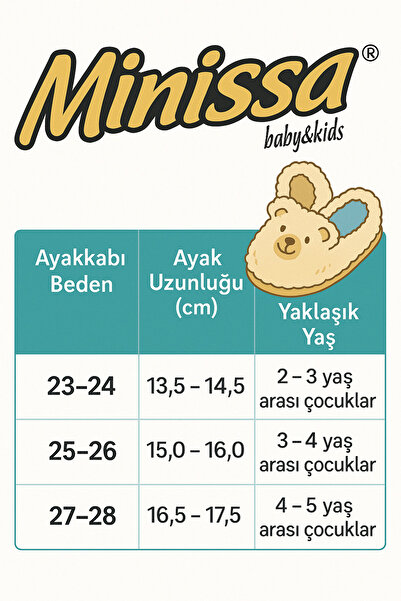 minissa baby kids Gri Tavşan Desenli Panduf Kreş Ayakkabısı – Sıcacık, Kaymaz ve Eğlenceli! .