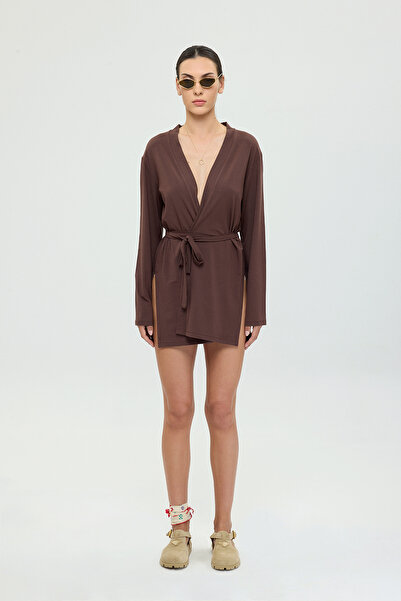 SHEISMONO Zoe Kimono with Superior Tableware - Khverengi