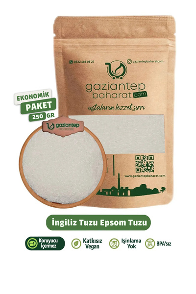 Gaziantep Baharat İngiliz Tuzu (Epsom Salt) 250 gr