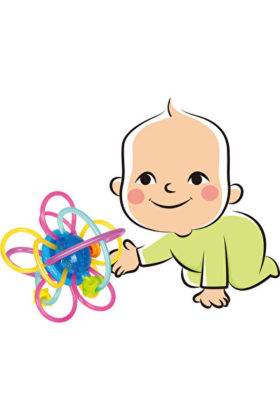 Hola Teething Rings, Soft TPU Material for Teething Relief