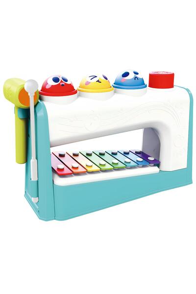 Hola ألعاب للأولاد بعمر سنة واحدة كهدية عيد ميلاد، 4 في 1 لعبة إكسيليفون موسي...