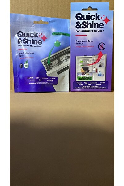 Quick&Shine Buzdolabı Ve Bulaşık Koku Giderici