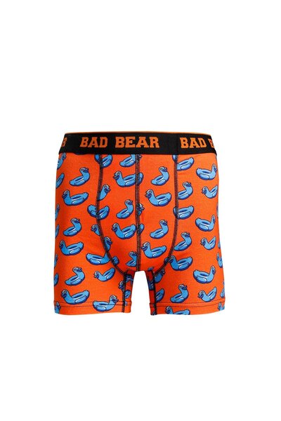 Bad Bear Duck Turuncu Ördek Desenli Erkek Boxer
