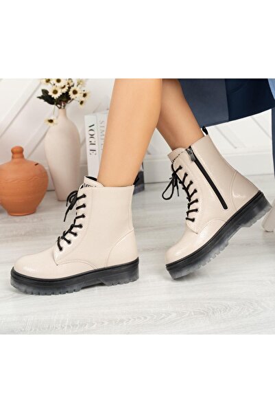 Ramer Patent Leather Zippered Girl's Boots
