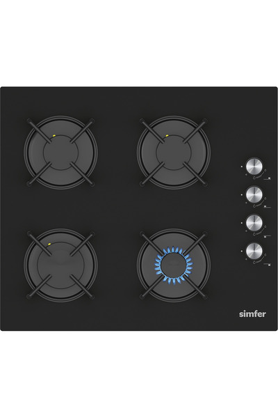 Simfer 3046 Siyah Ankastre Cam Ocak