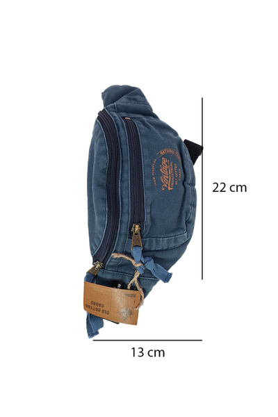 Old Cotton Waist Bag-Summer Freeback