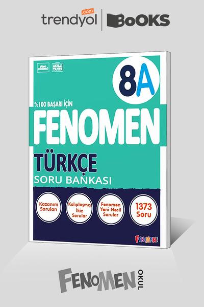 Fenomen Yayıncılık FENOMEN 8 Türkçe A Soru Bankası *Güncel Baskı