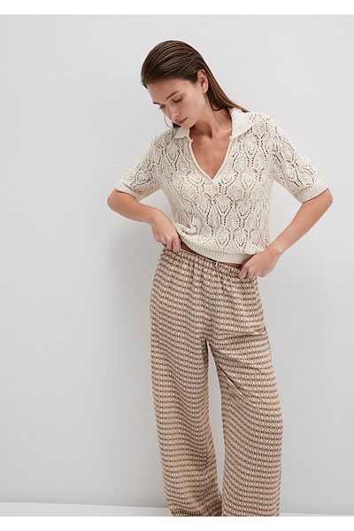 Mavi Ecru Knitwear Polo 1710680-82127