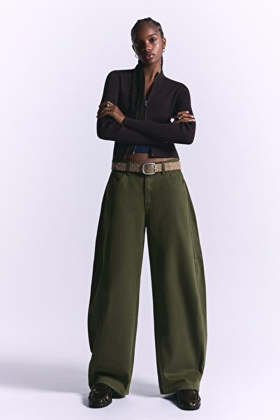 Bershka Barrel trousers