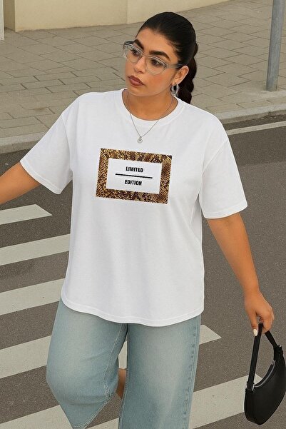 BENROMA Μπλουζάκι Unisex με στάμπα μεγάλου μεγέθους Limited Edition