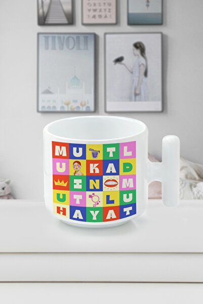 shop كوب T بتصميم Happy Woman Happy Life للنساء