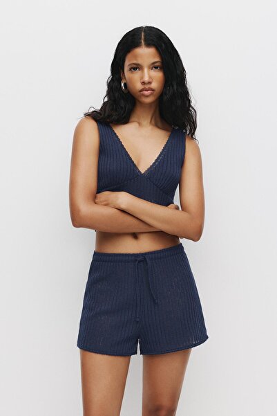 Pull & Bear Ajurlu şort