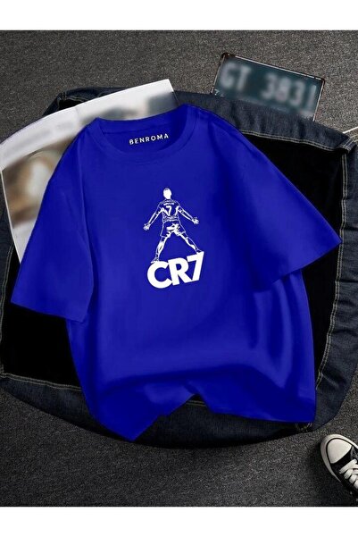 BENROMA Tricou unisex imprimat pentru fotbalist supradimensionat