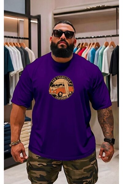 BENROMA Plus Size Unisek štampana majica