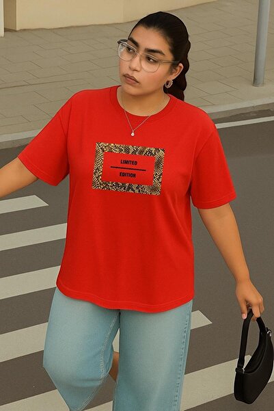 BENROMA Μπλουζάκι Unisex με στάμπα μεγάλου μεγέθους Limited Edition