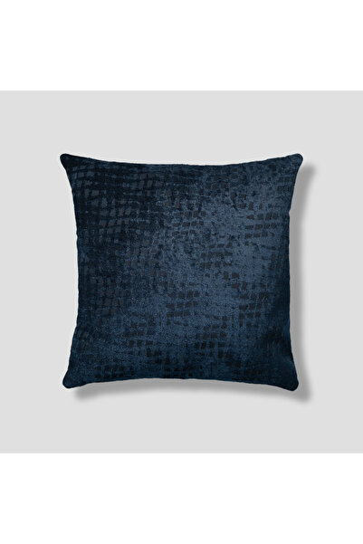 Sezyon Husă de pernă cu model Riva 45×45 albastru noapte