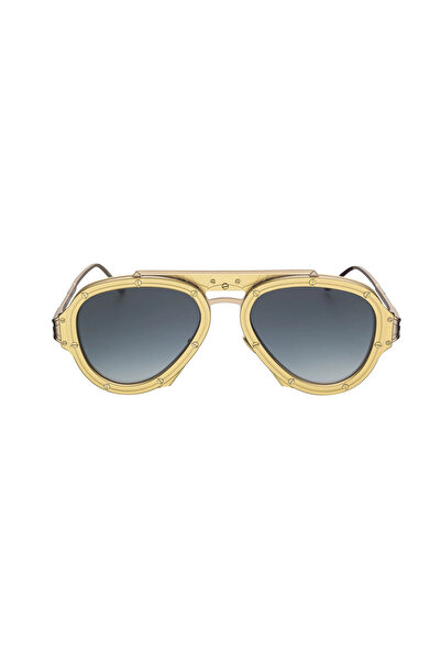 Vysen Unisex Nissim Gold Titanium Sunglasses