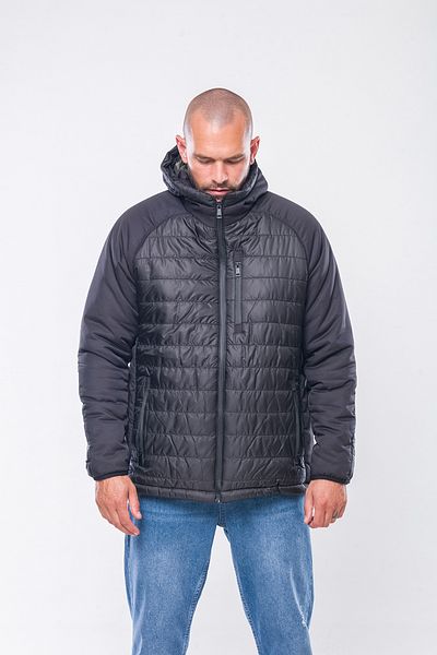 Kevin K202 سترة سوداء مقنعين
