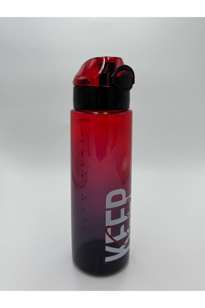 CELESTA Red Double Color Color 800ml Tritan Keep Printed Water Bottle